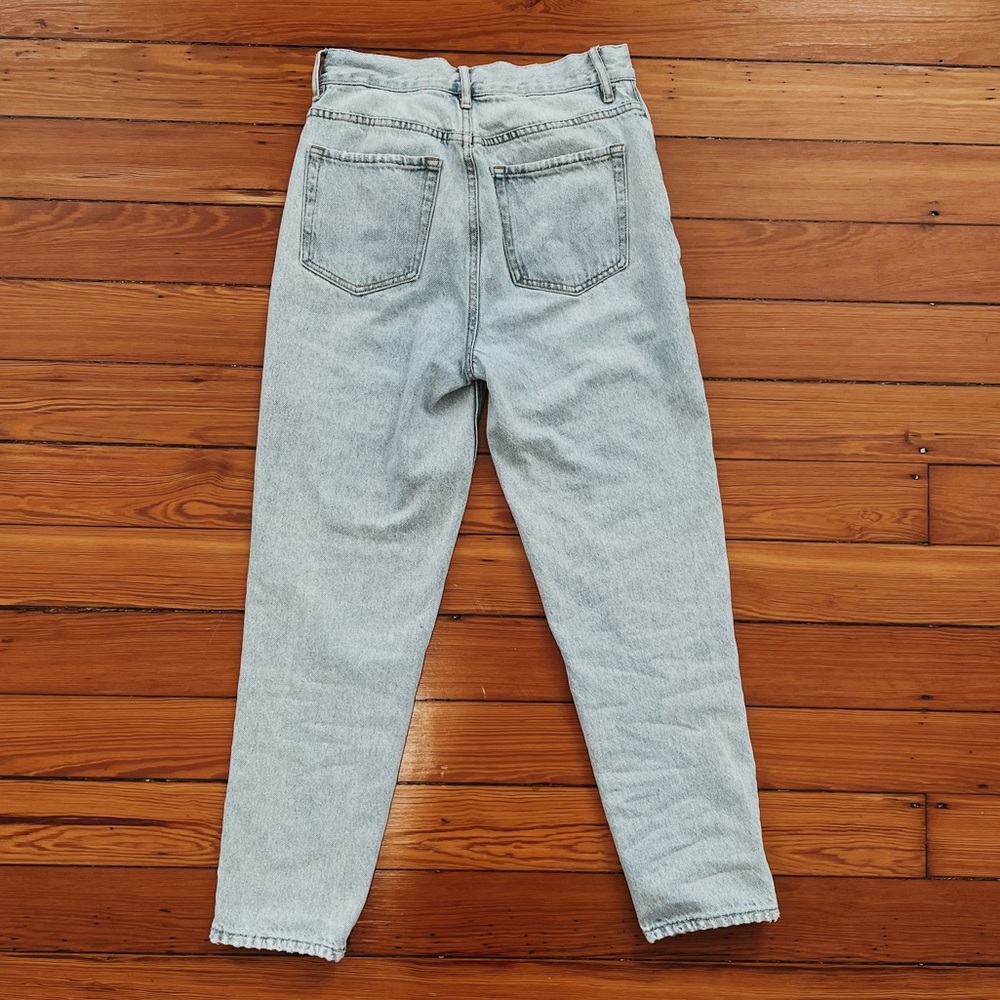 Pacsun Ultra High Rise Slim Light Wash Blue Jeans - Picture 4 of 4